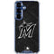 MLB Miami Marlins Dark Wash Galaxy S25 Clear Case